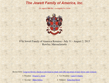 Tablet Screenshot of jewett.org